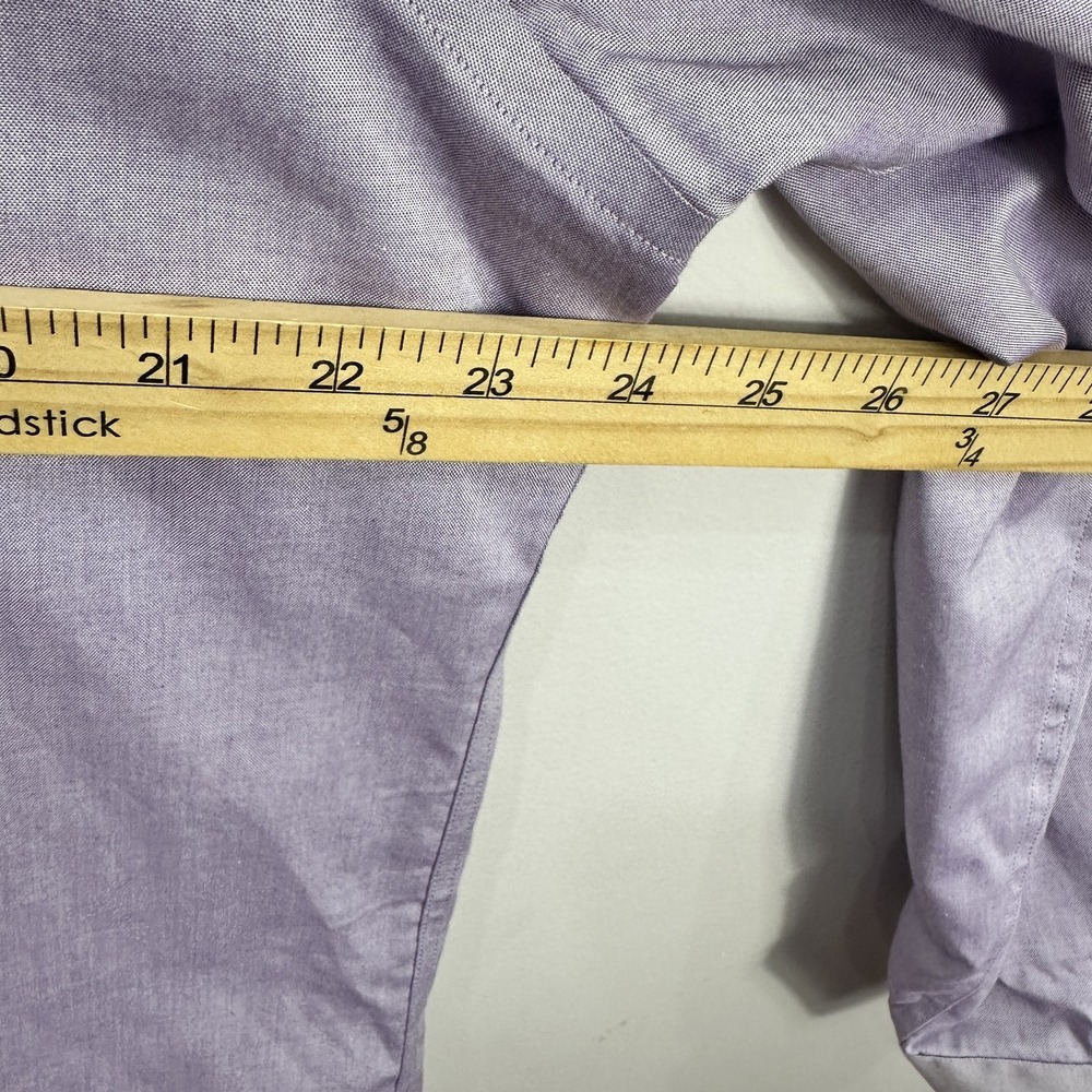 Lauren Ralph Lauren Shirt Mens 16.5 Large Classic Fit Non Iron Career Preppy - Picture 5 of 6